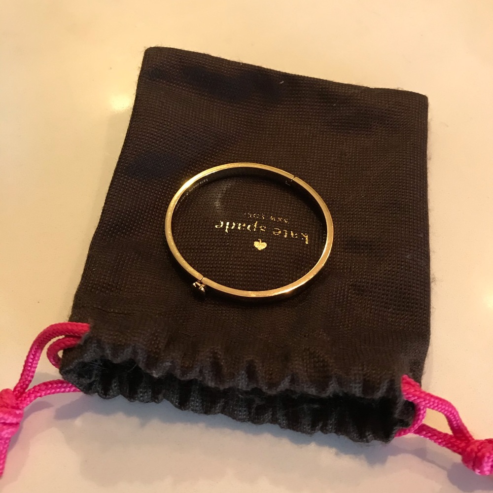 Classic Kate spade gold plated bracelet